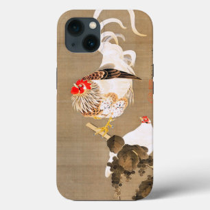 Case-Mate iPhone Case Hen et coq avec Grapevine par Ito Jakuchu
