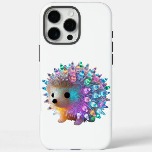 Coques iPhone 16 Pro Max Hérisson arc-en-ciel