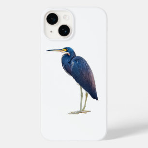Coque Pour iPhone 14 Héron bleu, boîtier iPhone / iPad