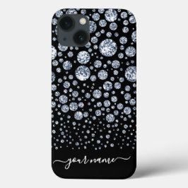 Case-Mate iPhone Case Hérone de Parties scintillant diamant argenté