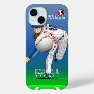 Coque Pour iPhone 15 Héros du baseball avec Million Dollar Arm