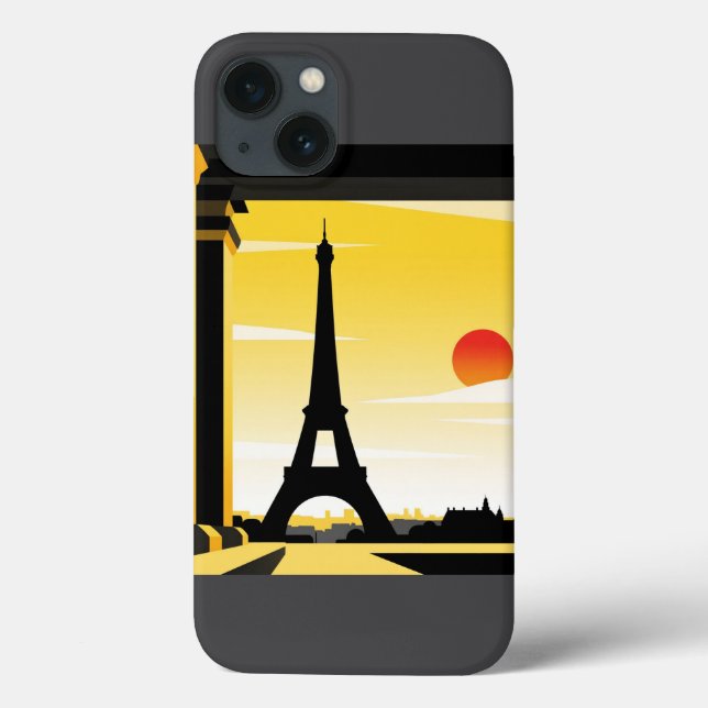 Coques Case-Mate iPhone Heure d'or à Paris (Verso)