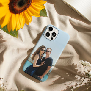 Coques iPhone 16 Pro Max Heureux Couple Photo Personnaliser
