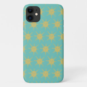 Case-Mate iPhone Case Heureux Sunshine Suns Motif turquoise