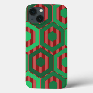 Case-Mate iPhone Case Hexagones de Noël