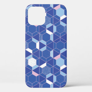 Case-Mate iPhone Case Hexagons, triangles : motif abstrait géométrique.