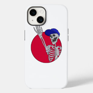 Coque Pour iPhone 14 Hey Amis Cool et drôle Squelette