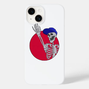 Coque Pour iPhone 14 Hey Amis Cool et drôle Squelette
