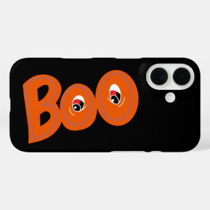 Coques iPhone 16 Hey Boo Je T'Ai Craigné Aussi Typographie Dessin A