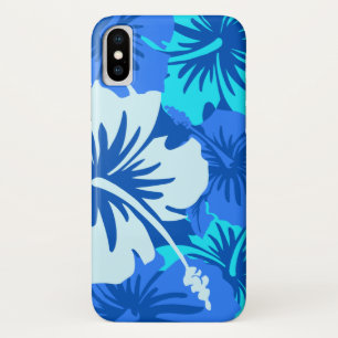 Coque iPhone X Hibiscus épopé Floral Hawaïen