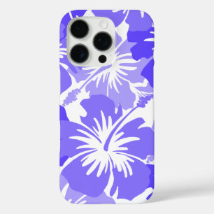 Coques iPhone 16 Pro Hibiscus Hawaii Floral Aloha Shirt Lilac