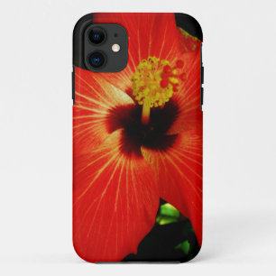 Etui iPhone Case-Mate Hibiscus rouge