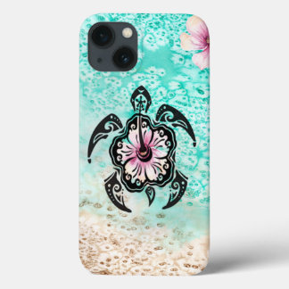 Case-Mate iPhone Case Hibiscus Turtle