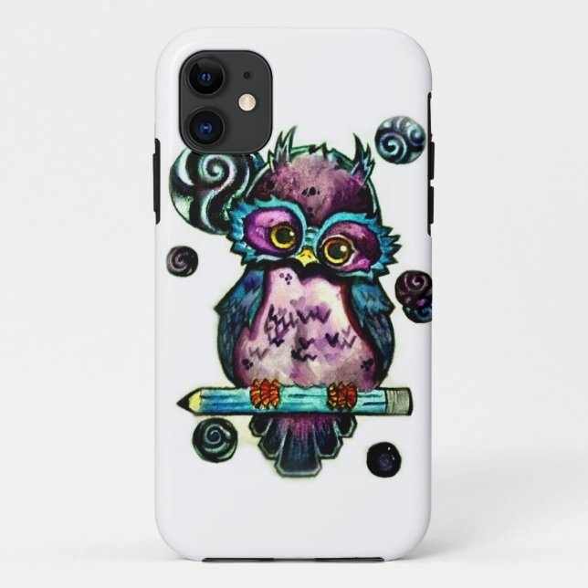 Coques Case-Mate iPhone Hibou Artsy (Dos)