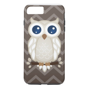 Coque Case-Mate Pour iPhone Hibou blanc