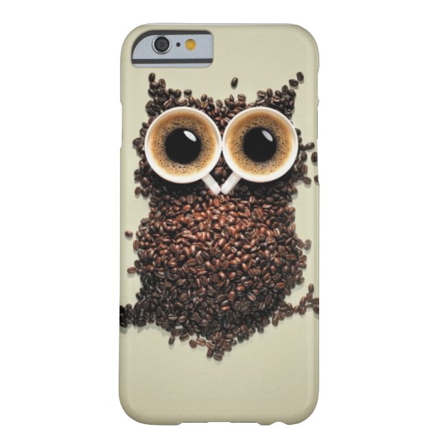 Coques Case-Mate iPhone Hibou de caféine (Dos)
