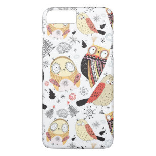 Coque Case-Mate Pour iPhone Hibou drôle de texture
