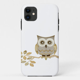 Coque Case-Mate Pour iPhone Hibou large de yeux dans le cas d'arbre