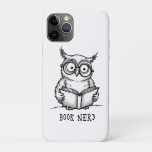 Case-Mate iPhone Case Hibou nerd de livres