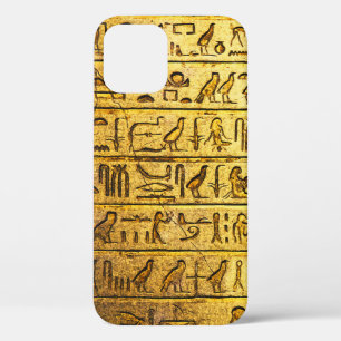 Case-Mate iPhone Case Hiéroglyphes égyptiens anciens - Jaune