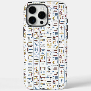 Coques iPhone 16 Pro Max Hiéroglyphes égyptiens antique Pharaon Egypte Art