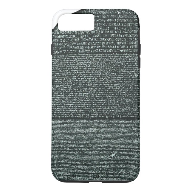 Coques Case-Mate iPhone Hiéroglyphes égyptiens antiques de pierre de (Dos)