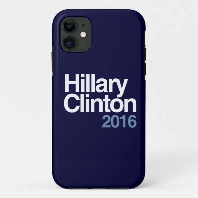 COQUES Case-Mate iPhone HILLARY CLINTON 2016 SIMPLE (Dos)
