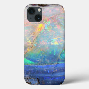 iPhone 13 Case Hippie bling minéral de bokeh de pierre gemme
