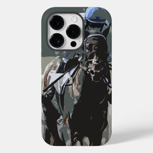 Coques Case-Mate iPhone Hippocampe Avec Jockey Dans Le Boîtier Téléphone C (Verso)