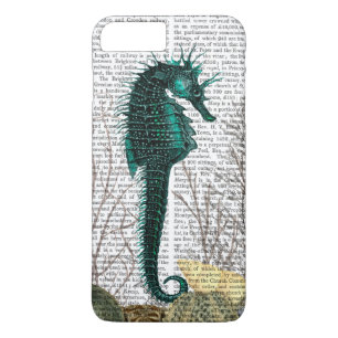 Coque iPhone 8 Plus/7 Plus Hippocampe et oursins 2
