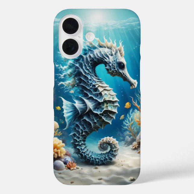 Coques Case-Mate iPhone Hippocampe sous l'eau (Verso)