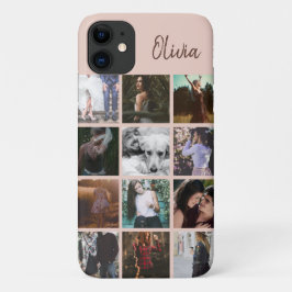 Coque Pour iPhone 14 Plus Histoires personnalisées Souvenirs Photo Collage e