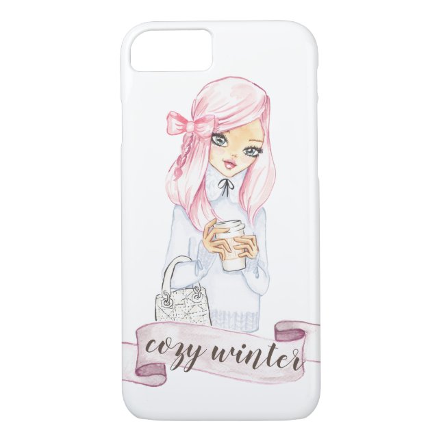 Coques Case-Mate iPhone hiver doux (Dos)