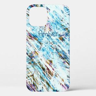 Case-Mate iPhone Case Hivernal rayé personnalisé en détresse givré