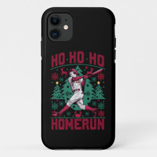 Case-Mate iPhone Case Ho Ho Homerun Baseball Laid Christmas Sweat