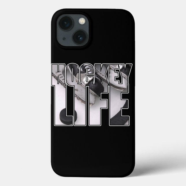 Coques Case-Mate iPhone Hockey Vie Hockey Engin Sur Glace (Verso)