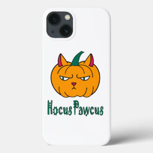 Case-Mate iPhone Case Hocus pawcus Halloween citrouille ginger cat magie