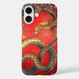 Coques iPhone 16 Hokusai Dragon, Hokusai, Art du Japon