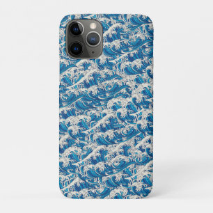 Case-Mate iPhone Case Hokusai Grande vague Motif bleu marine