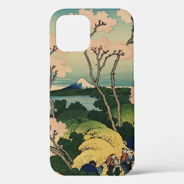 Coques Case-Mate iPhone Hokusai Katsushika - Goten-Yama Hill, Shinagawa (Verso)
