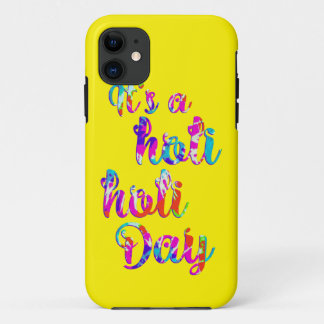 Coques Pour iPhone holiES - C'EST UN HOLI HOLI DAY + votre backgr.