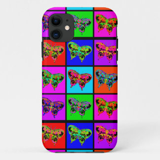 Etui iPhone Case-Mate holiES - Papillons psychédéliques Mosaïque