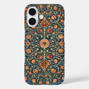 Coques iPhone 16 Holland Park par William Morris, Rug Art Vintage