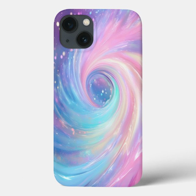 Coques Case-Mate iPhone Hologramme cosmique (Verso)