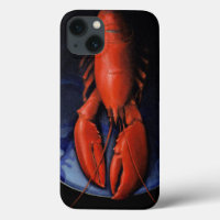 Homard sur plaque Tiffany