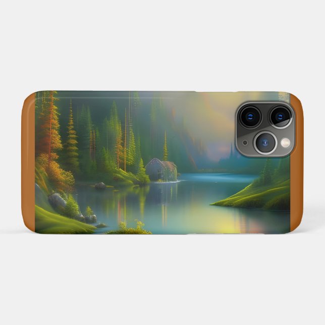 Coques Case-Mate iPhone Home Sweet Home dans les bois (Dos (Horizontal))