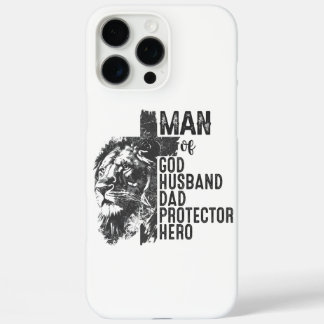 Coques iPhone 16 Pro Max Homme de Dieu