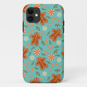 Case-Mate iPhone Case Homme de pain d'épices et motif sucre de canne