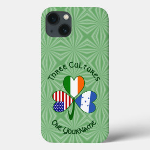 Case-Mate iPhone Case Hondúras Irlande États-Unis Trèfle Drapeau Personn