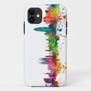 Coque iPhone 11 Horizon de Barcelone Espagne